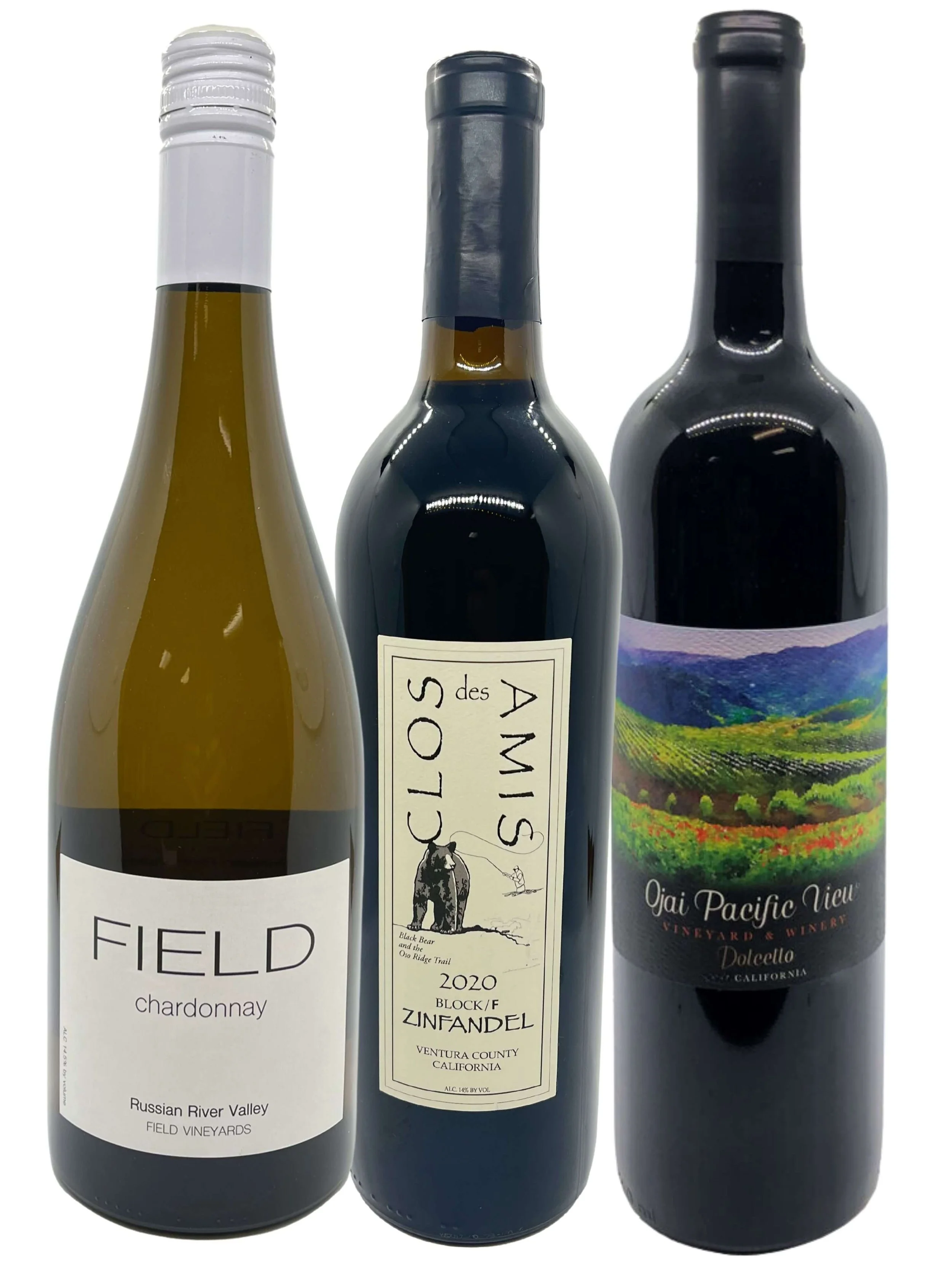 California Wineries Tasting Set Shipping Included — Vero